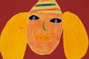 En person med ører.